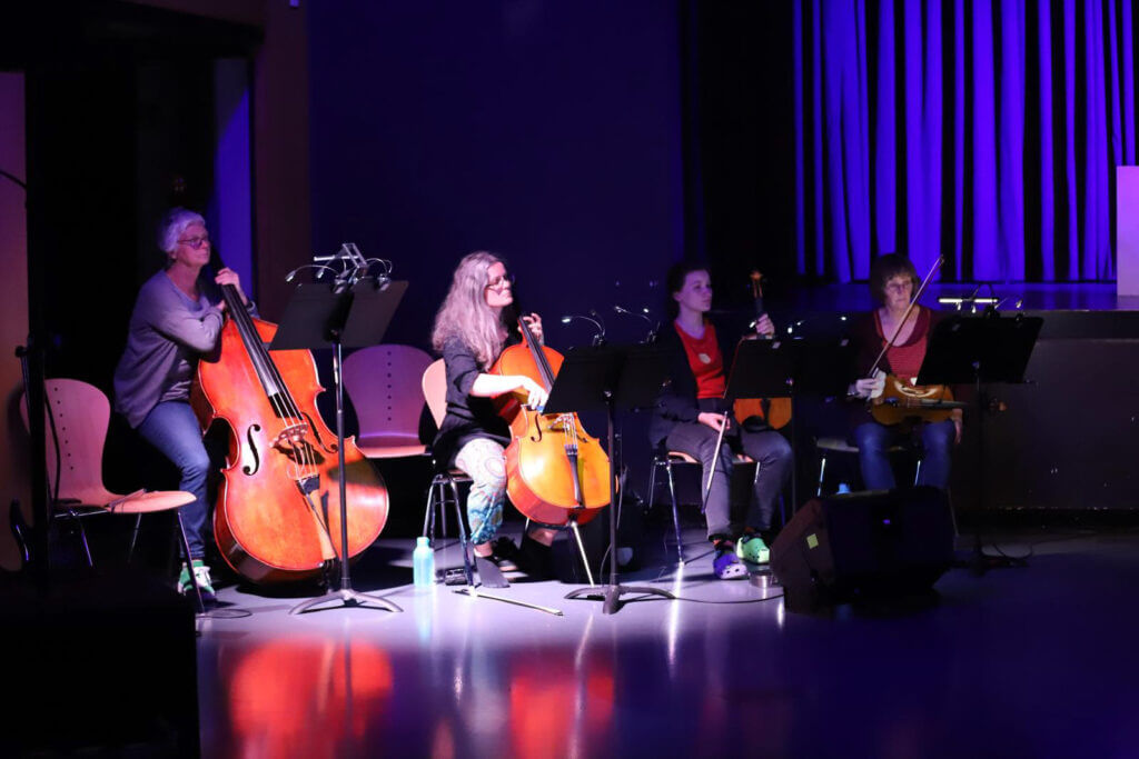 Frühlings Erwachen Musical Aalen 2024 Band, 4 Streicher